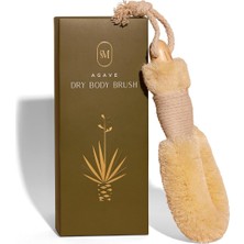 Zemira Csm Agave Bitki Bazlı Kuru Vücut Fırçası: Lenfatik Drenaj, Selülit Azaltma, Eksfoliyasyon, Detoks,