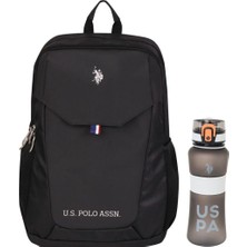 Zemira U.s. Assn. U.s. Polo. Assn. Unisex Okul Çanta Seti PLSET2418410,SIYAH Tek Ebat