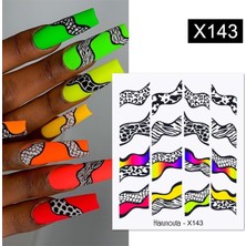 Zemira Tırnakmania Su Transferli Nail Sticker X143 (53925-9) 3974