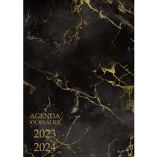 Zemira Agenda Journalier 2023 2024: Organiseur Grand Format A4 (21X29,7 Cm) Avril 2023 - Mars 2024 / Calen