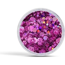 Zemira Jel Formlu Parlak Glitter Jade Pink, GLITTERTIVA16