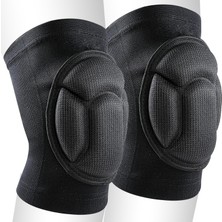 Zemira Telvesse Deluxe Unisex Voleybol Dizliği Darbe Emici Sünger Basketbol Dizlik Bisiklet Spor Dizliği M