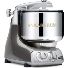 Zemira Ankarsrum Assistent 6230 Black Chrome – 1500 W | 7l Paslanmaz Çelik Kase | Geri Dönüştürülmüş Alümi