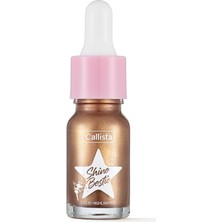 Zemira Callista Shine Bestie Highlighter Likit Aydınlatıcı 04 Sunset Pixie