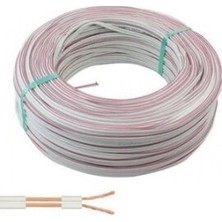 West Umut Kablo Kablo 2X0.75MM 100MT Kordon Ses Hoparlör