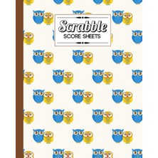 Zemira Independently Published Scrabble Score Sheet: Owls Couple Scrabble Score Sheet, Scrabble Game Recor