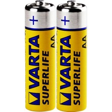 Zemira Kalem Pil Kalın Kalem Pil R6KG Aa Pil 1.5 V 2'li Paket