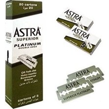 Astra Jilet Yeşil Kutu x 5 Adet 20 Adet Tam