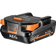 Zemira Aeg - V PRO18V 2,0 Ah Pro Lityum Pil - Herhangi Bir PRO18V Subcompact Pro-Lityum Aletlerle Uy