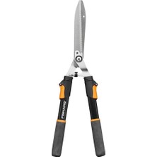Zemira Fiskars Teleskopik Çit Budama Makinesi, Softgrip Saplar, Yüksek Kaliteli Çelik Bıçaklar, Uzunluk: 6
