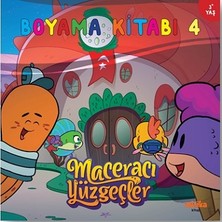 Minika Maceracı Yüzgeçler Boyama Kitabı 4