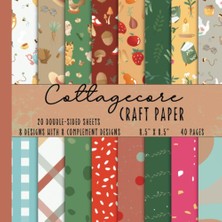 Zemira Cottagecore Paper: Double-Sided Decorative Crafting Paper For Diy Projects, Scrapbooking, And