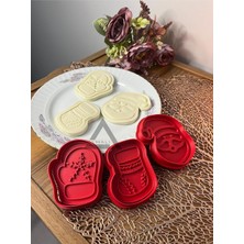 Zemira Almalı Yılbaşı & Yeniyıl Kurabiye Kalıbı Set-1 (3'lü)
