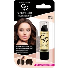 Zemira Grey Hair Touch-Up Stick No: 01 Black - Beyaz Saç Kapatıcı - Siyah