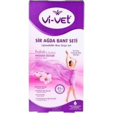 Vi-Vet Sir Ağda Bant Seti 41 Adet Bandı Pudralı