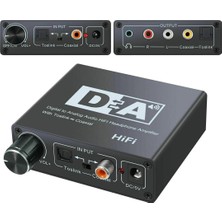 Zemira Digital To Analog Dac Çevirici Dönüştürücü Ses Optik Adaptörü