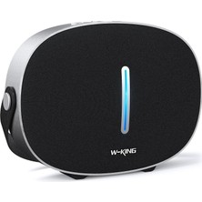 Zemira W-King Taşınabilir Hoparlörler Kablosuz, T8II Loud Hoparlör Güçlü Boombox,