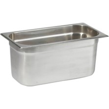 Zemira Paslanmaz Çelik Gastronom/gastronorm Küvet Gn 1/3-150 (32,5 x 17,6 x 15 Cm)
