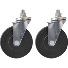 Zemira PA616 MT519-MT520 Taşıma Arabası Için Küçük Pu Hareketli Yedek Teker (1 Çift)