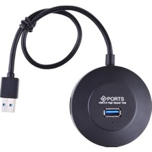 Zemira Alfais 4345 4 Port USB 3.0 Hub Switch Çoklayıcı Çoğaltıcı Adaptör, 1 M
