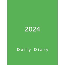 Zemira 2024 Daily Planner One Page Per Day: 12 Month Organizer, Calendar 12 Months, Jan To Dec 2024, 8.5"