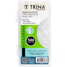 Zemira Trina Takma Tırnak 500 Lü Kutulu (Ballerina) - 13