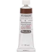 Zemira Schmincke Mussini Artist Yağlı Boya 35 ml Seri 3 672 Mineral Brown