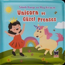 Net Çocuk Yayınları Unicorn ve Güzel Prenses - Sihirli Banyo ve Plaj Kitabım
