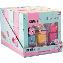 Zemira Create It! Oje Yüzük Seti - Cupcake - Candy Explosion