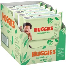 Huggies Natural Care Yenidoğan Islak Bebek Havlusu 10X56 Yaprak