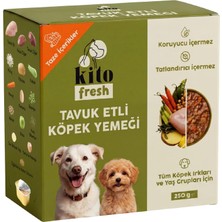 Zemira Kito Fresh Tavuk Etli YEMEĞI%100 Taze Içerikli Mama 250 gr