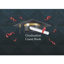 Zemira Graduation Guest Book: Graduation Party Sign In Journal With Message, Thoughts, Wishes For A
