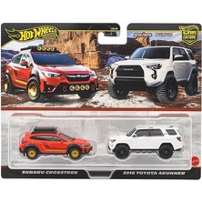 Zemira JBK98 2'li Paket Subaru Crosstrek / 2018 Toyota 4runner Araç Oyuncağı Mini Araba