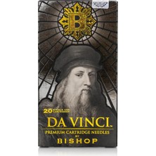 Zemira Bishop Davinci V2 1211 Cmlt 11CM Curved Magnum Long Taper Kartuş Dövme Iğnesi 20 Adet