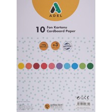 Zemira Adel Fon Kartonu, 25X35, Karışık, 10'lu