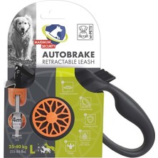 Zemira M-Pets Autobrake Otomati̇k Gezdi̇rme Şeri̇t 4mt/orange (L)