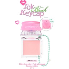 Zemira Peripera Ciltte Kremden Pudra Dokuya Dönüşen Allık Tok Blush Keycap (02 Whip Petal)
