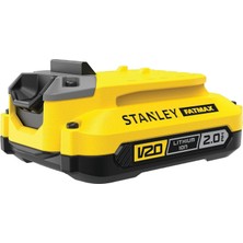 Zemira - Fatmax SFMCB202-XJ 18V/2,0 Ah Lityum Iyon, Kendinden Deşarj Olmaz, Hafıza Etkisi Yoktur,