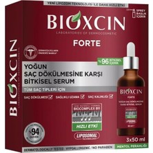 Zemira Bioxcin Forte Yoğun Saç Dökülmesine Karşı Bitkisel Saç Serumu 3'lü Set 50 Ml, Ndi̇-73-2