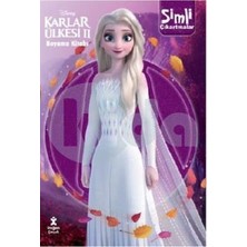 Doğan Çocuk Disney Karlar Ülkesi 2 Simli Çıkartmalı Boyama Kitabı