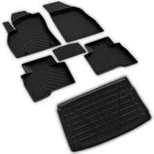 Zemira Ferrous Autoaccessories Peugeot Bipper Combi 4d Paspas Halı Bagaj 3D Bagaj Havuzu 200