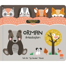 Uçan Fil Yayınları Uykusu Kaçan Minikler Orman Arkadaşları (Boardbook)