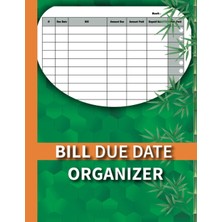 Zemira Bill Due Date Organizer: Bill Payment Organizer And Tracker To Pay Your Monthly Bills On Time.