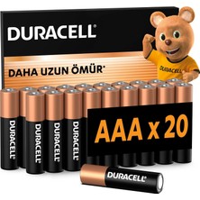 Zemira Alkalin Aaa Ince Kalem Piller, 20 Li Paket