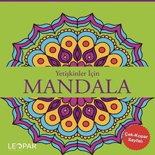 Leopar Yayınları Yetişkinler Için Mandala - Yeşil