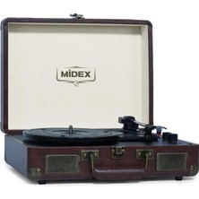 Zemira MTX-101CR Nostaljik Pikap Plak Çalar (Şarjlı Aux Hoparlörlü 3 Devir) Iğne Dah