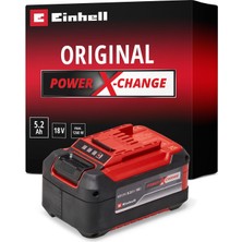 Zemira 5.2 Ah Plus Akü Power X-Change (Li-Ion Akü, V, 5.2 Ah, Tüm Power X-Change Cihaz