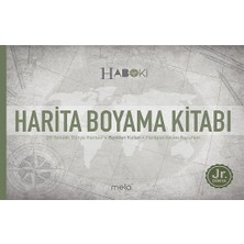 Mela Yayınları Harita Boyama Kitabı