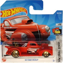 Zemira - ´40 Ford Pickup - Hw Drag Strip 1/10 - HCX61 - Short Card - Edelbrock - Kırmızı - Matt