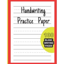 Zemira Independently Published Handwriting Practice Paper: For Kids 100 Blank Pages Double Lines With A Do
